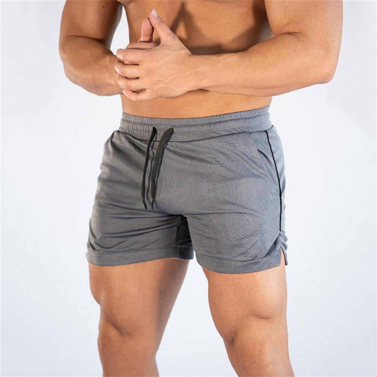 Men's Summer Swim Trunks Sexy Training Fitness Workout Pants Swimwear